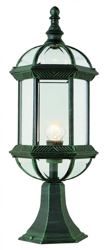 1LT PIER BASE LANTERN-BEVELED